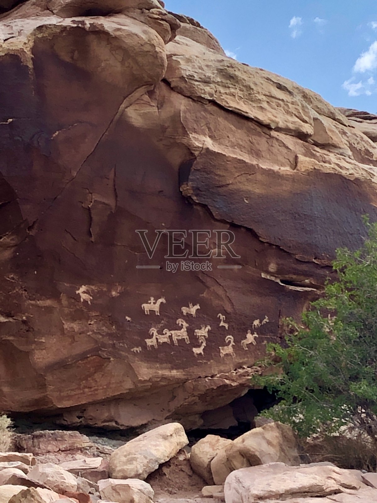 美国自然/拱门国家公园。乌特摇滚Art.vertical。照片摄影图片