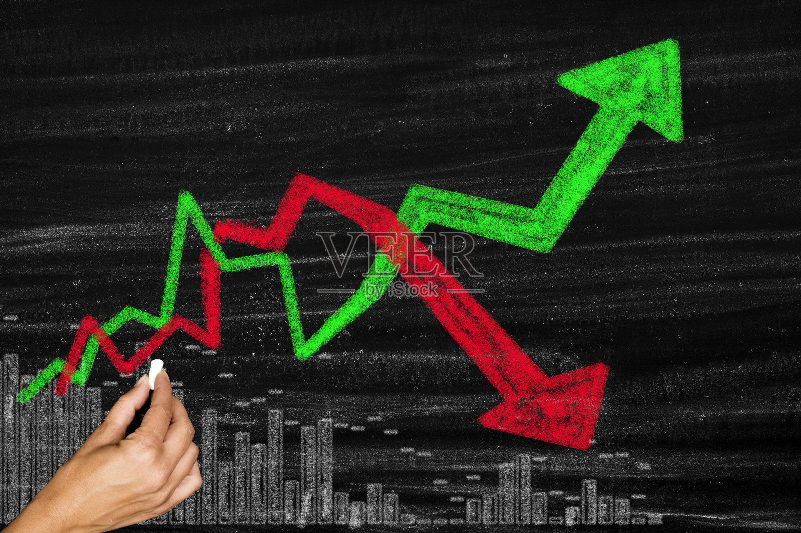 通货膨胀与通货紧缩图照片摄影图片