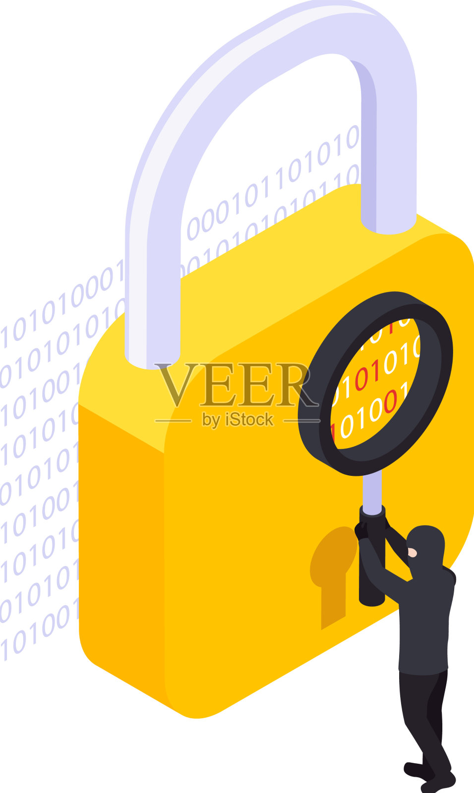 数据保护图标设计元素图片