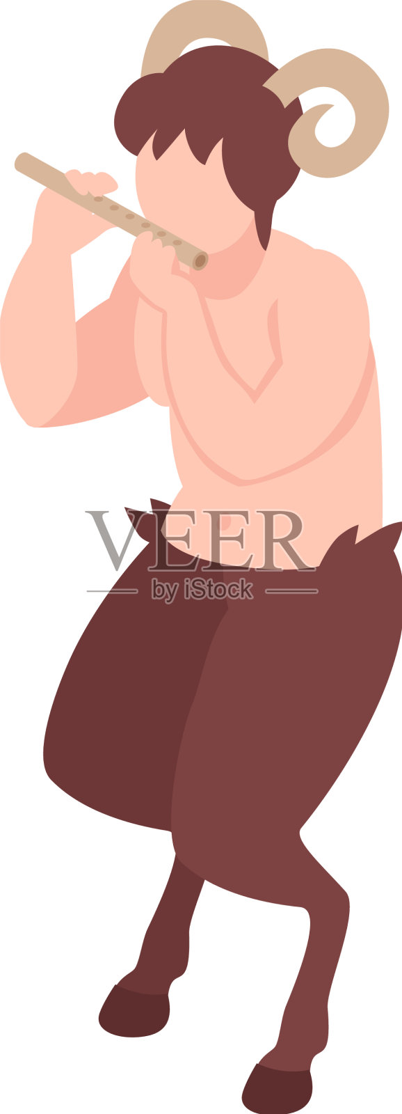 羊人等距图标设计元素图片