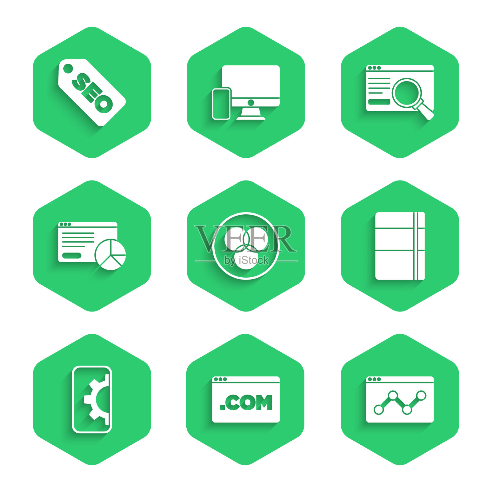 设置RGB和cmyk颜色混合UI和ux设计图标素材