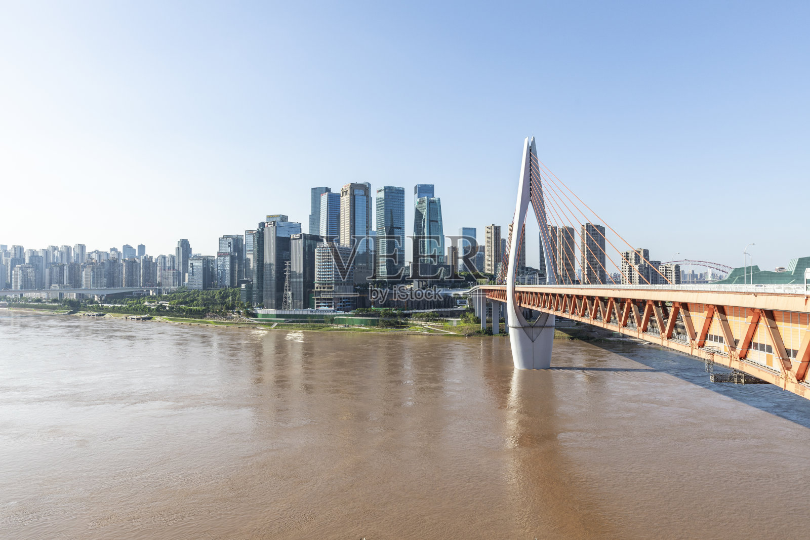 重庆的天际线照片摄影图片