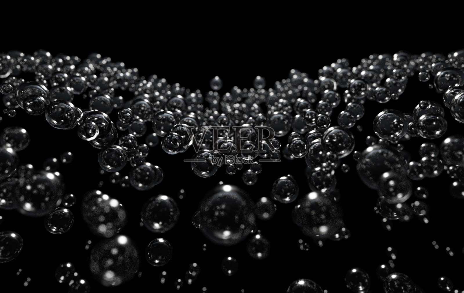 表面下的分子聚集照片摄影图片