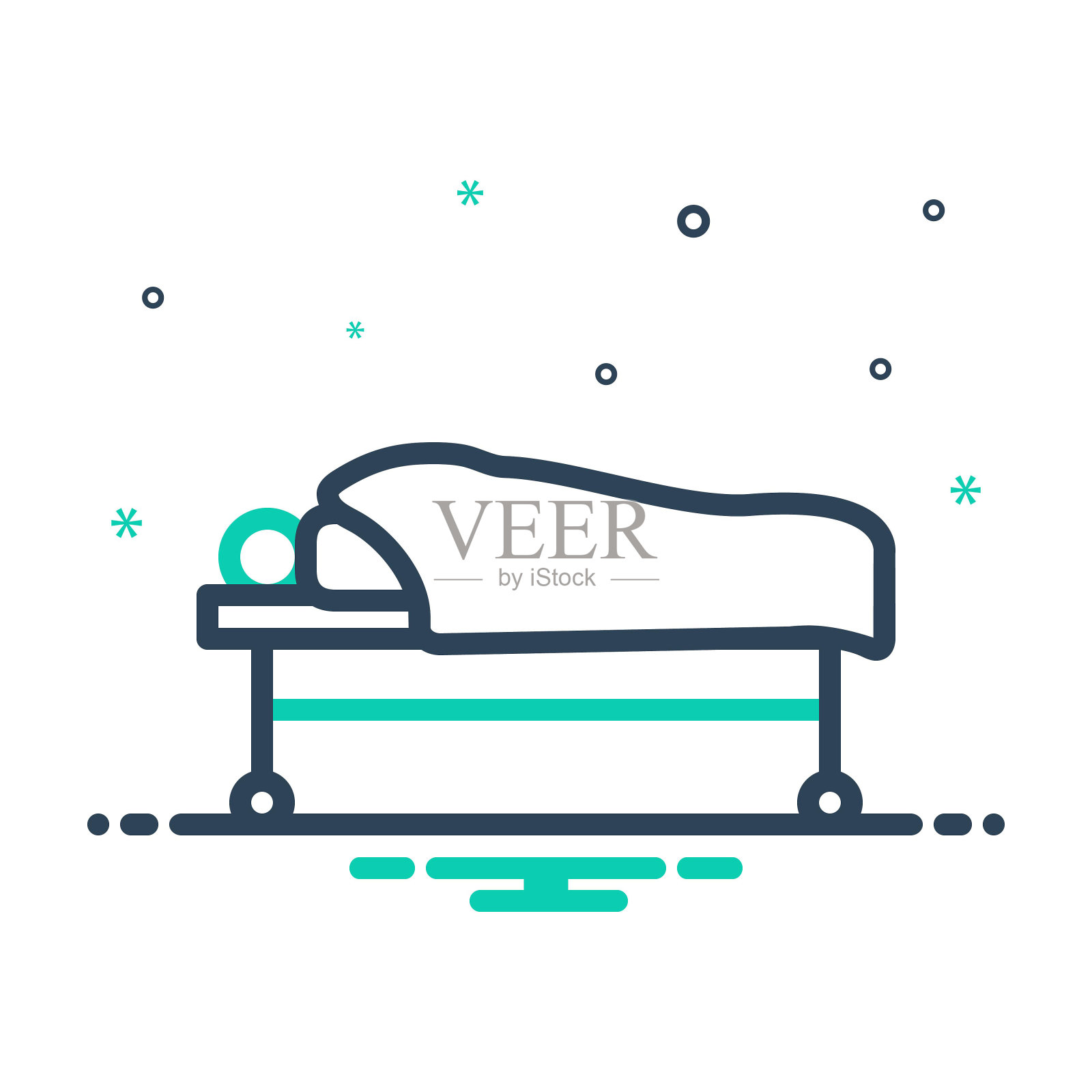 垂死的死亡插画图片素材