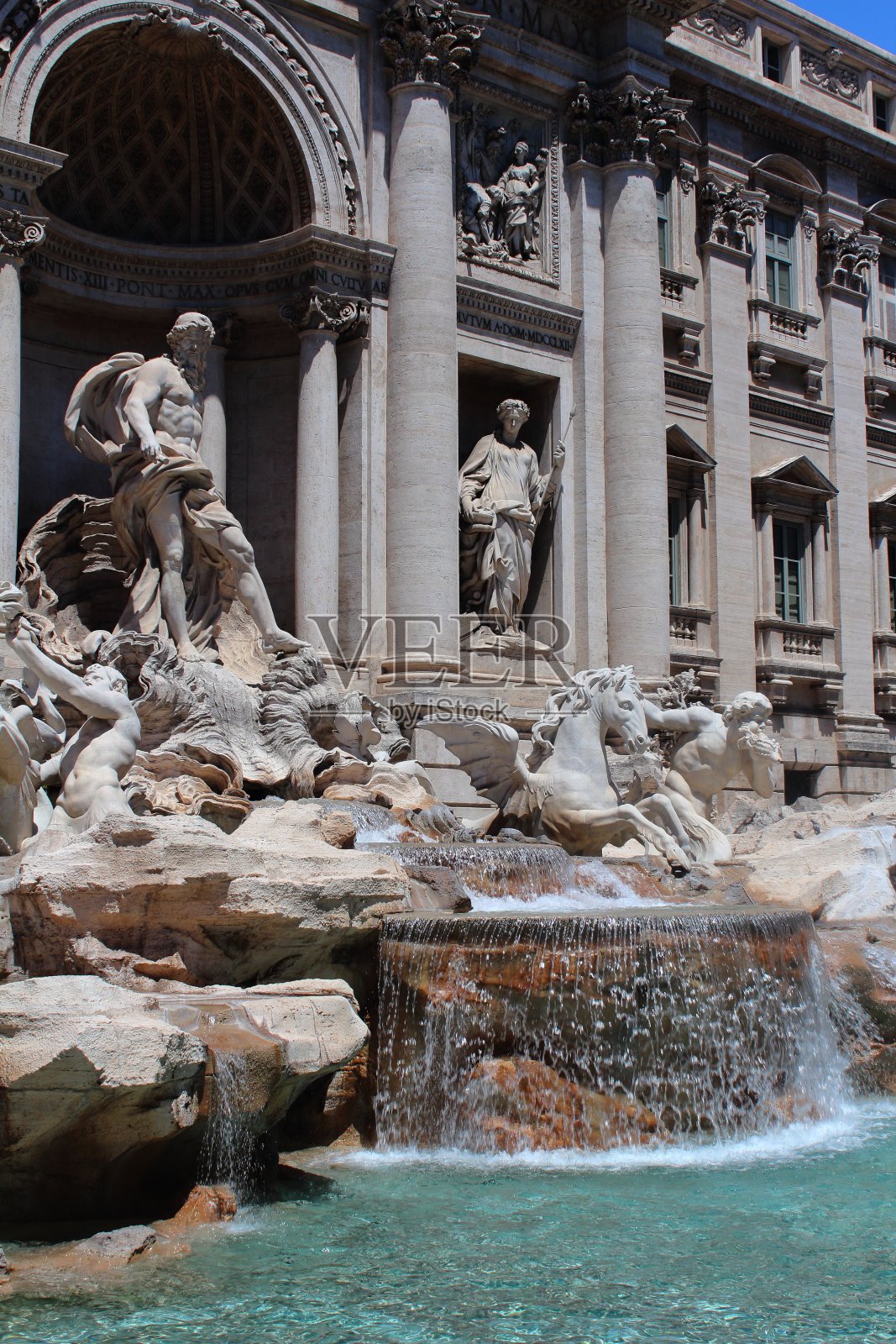 特莱维泉照片摄影图片