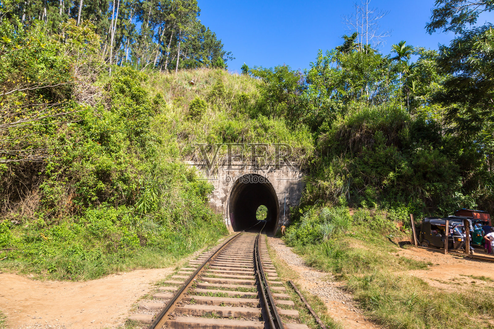 斯里兰卡的九拱桥照片摄影图片
