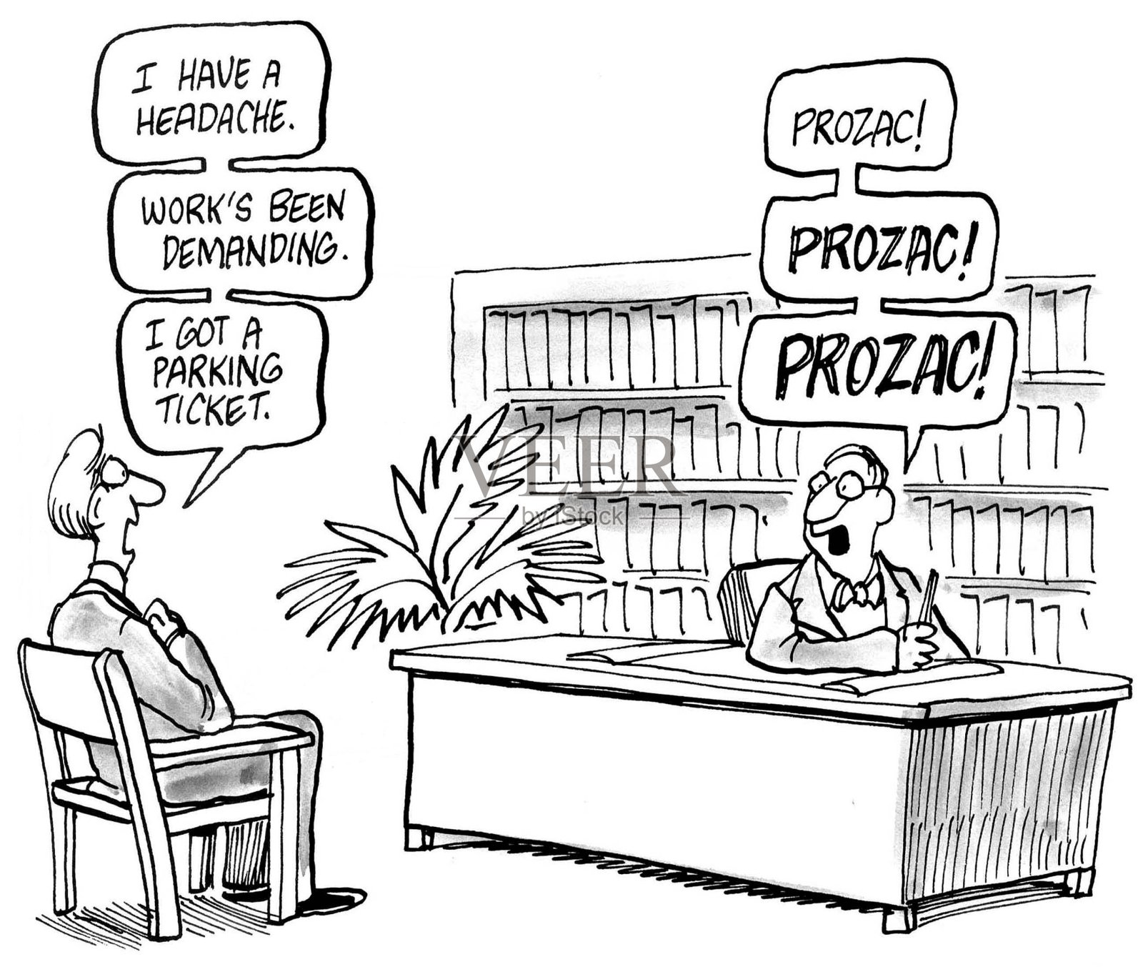 处方的一切插画图片素材