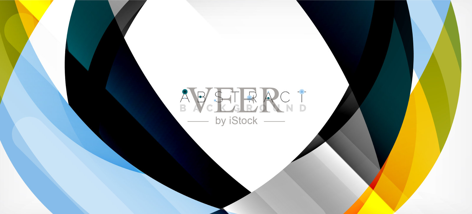 颜色圈形状最小的几何背景插画图片素材