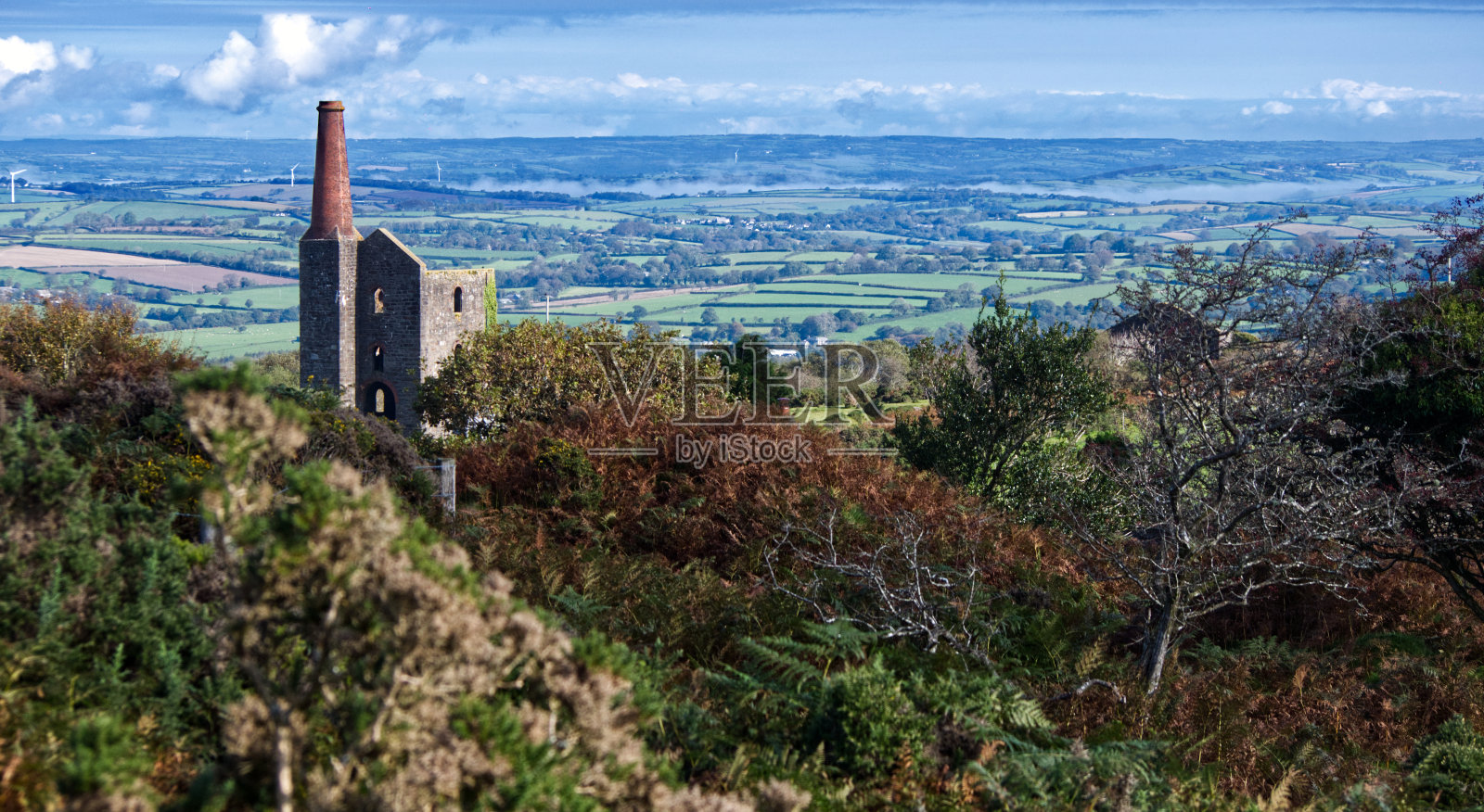 康沃尔和西德文郡的景观照片摄影图片