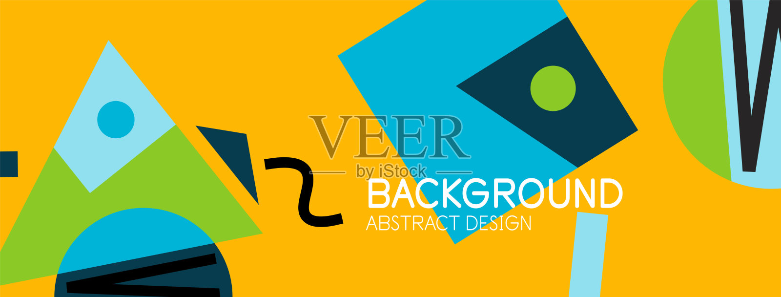 抽象的背景与块，线，几何形状。壁纸，横幅，背景，登陆页的技术或商业概念插画图片素材