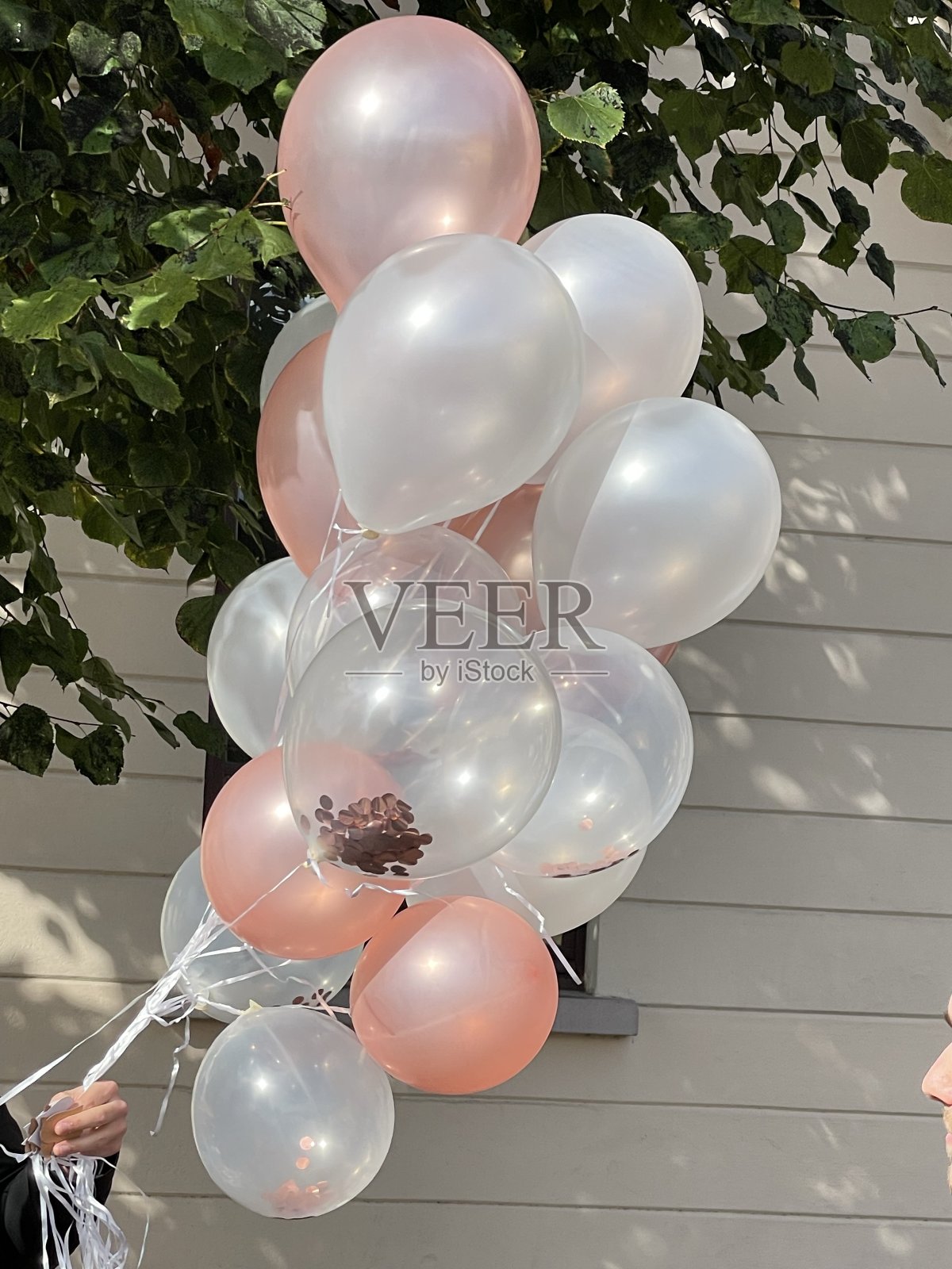 婚礼的气球照片摄影图片