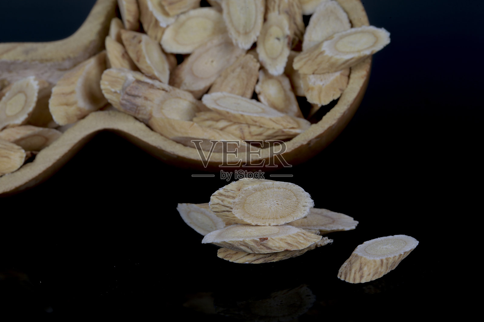 中草药黄芪上白背照片摄影图片