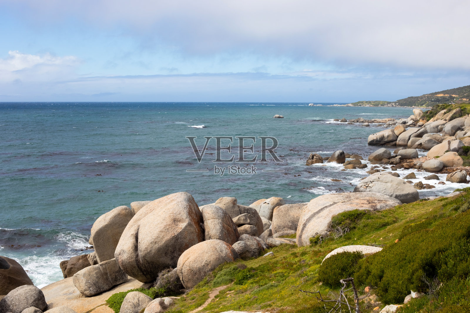 开普敦福斯湾海岸线的海景照片摄影图片