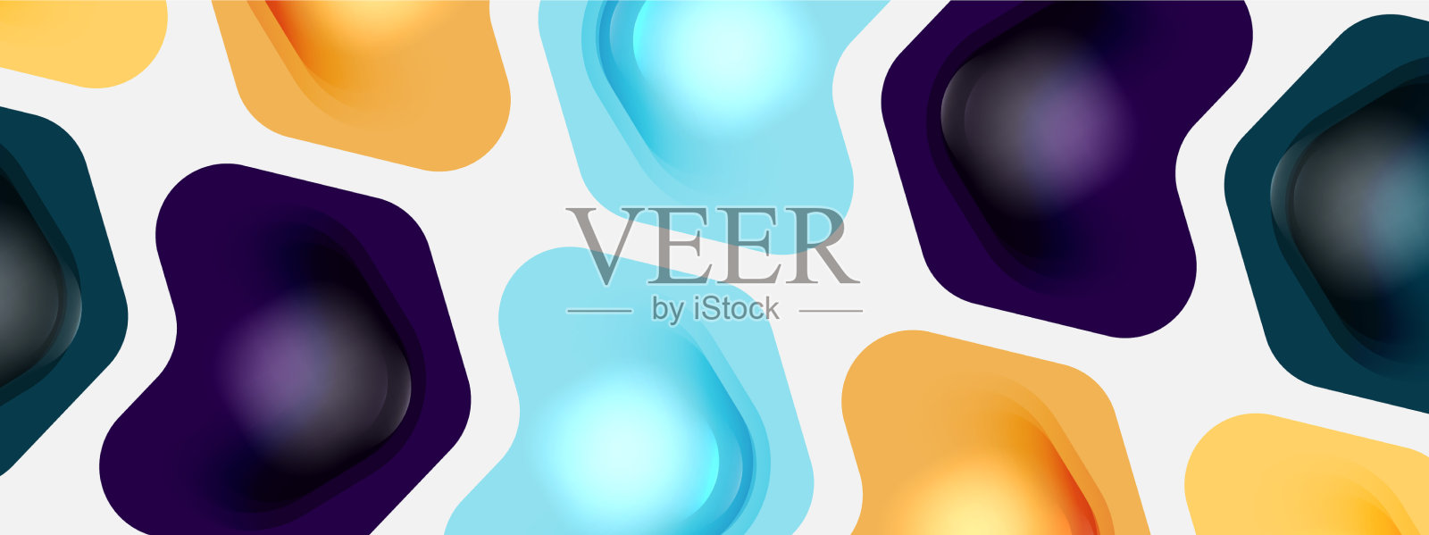 颜色箭头形状在白色背景上最小插画图片素材