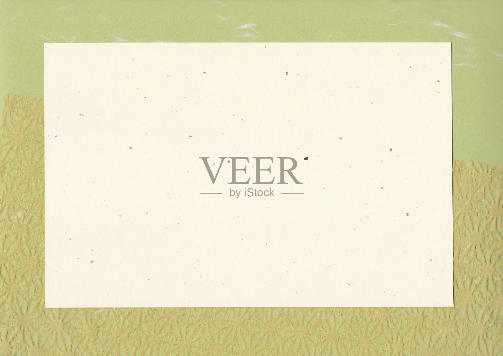 绿色日本纸花图案纹理框架背景照片摄影图片