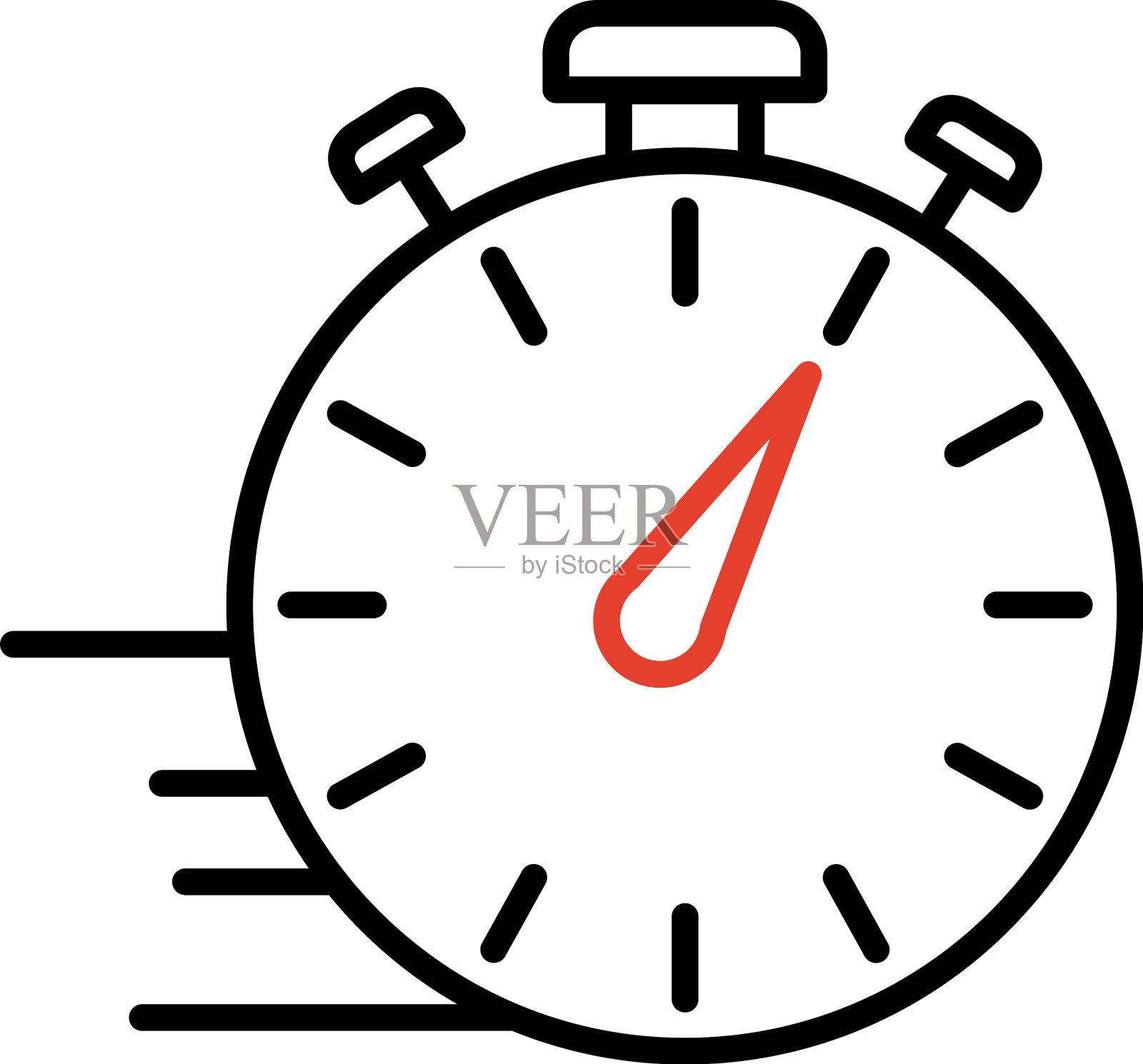 天文钟速度图标设计元素图片