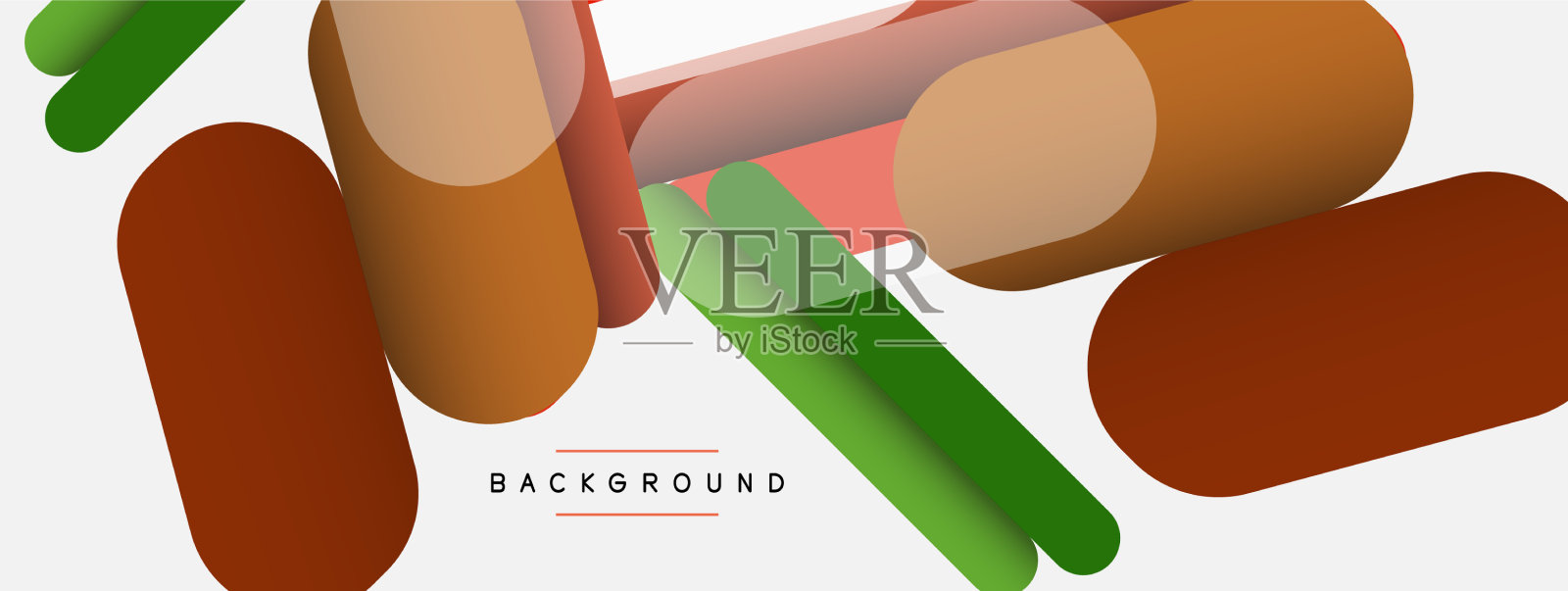 抽象背景圆形线条插画图片素材