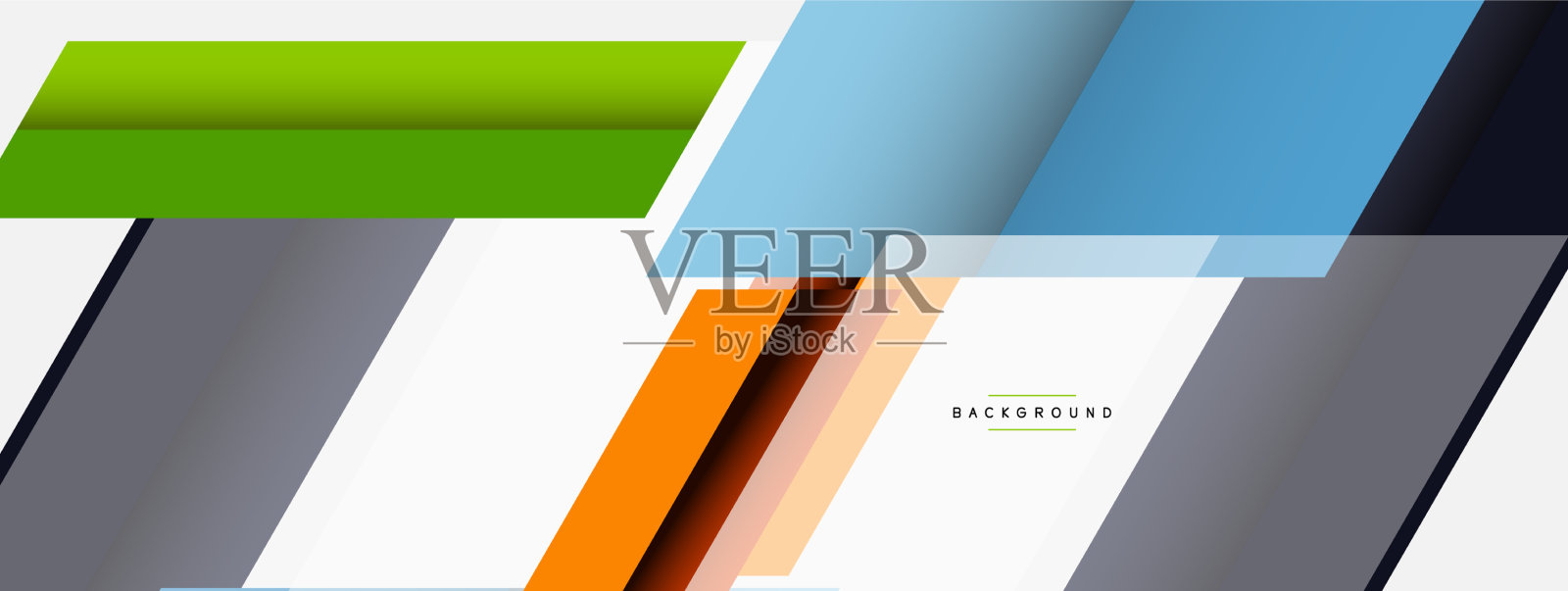 背景抽象重叠色插画图片素材