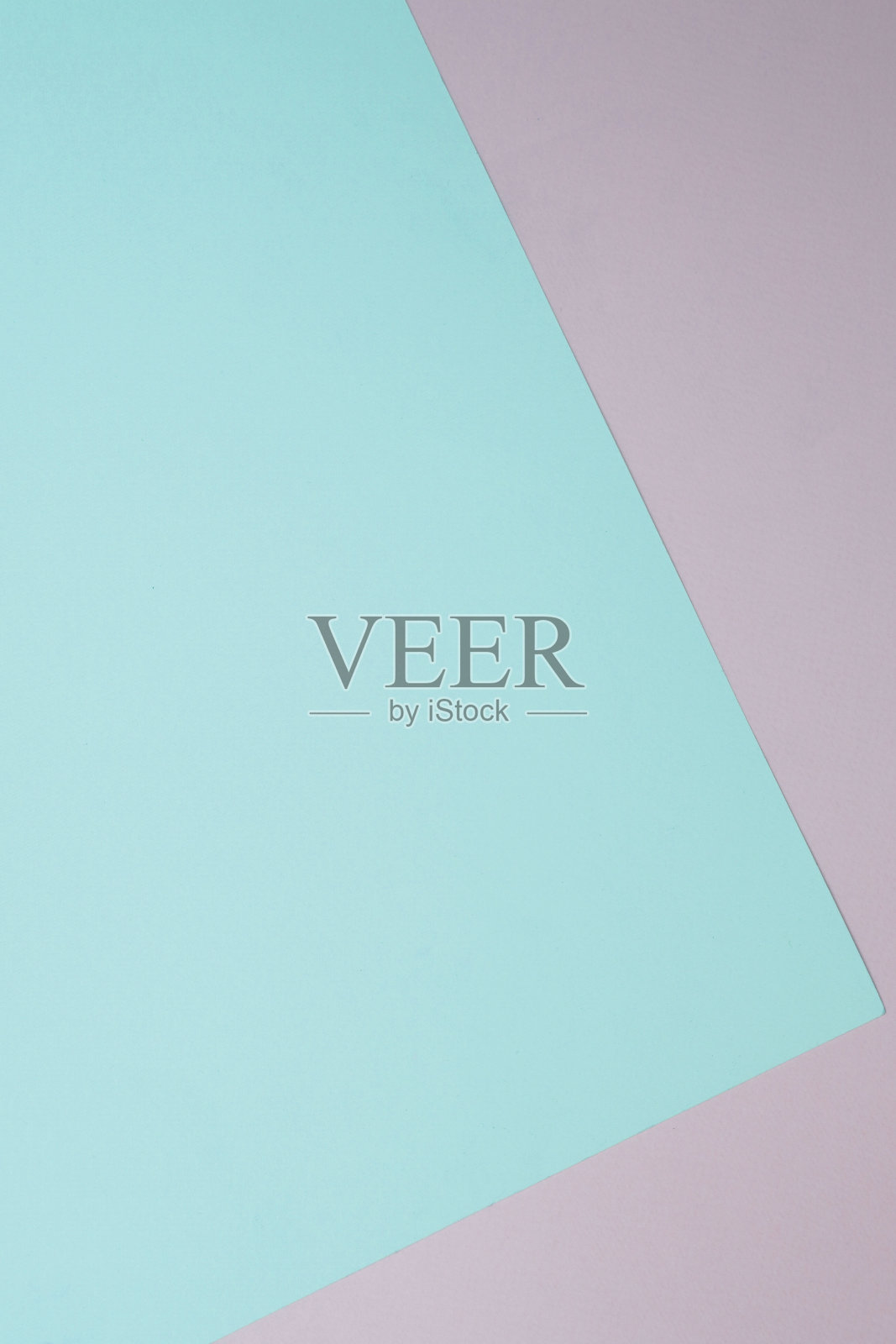 抽象粉彩蓝灰彩色纸的几何构图背景。几何形状和线条。照片摄影图片