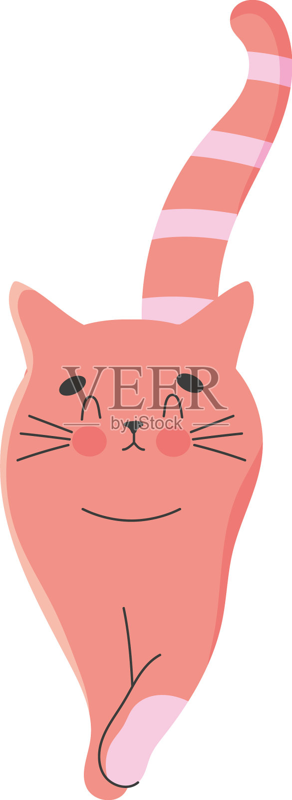 可爱的猫图标设计元素图片