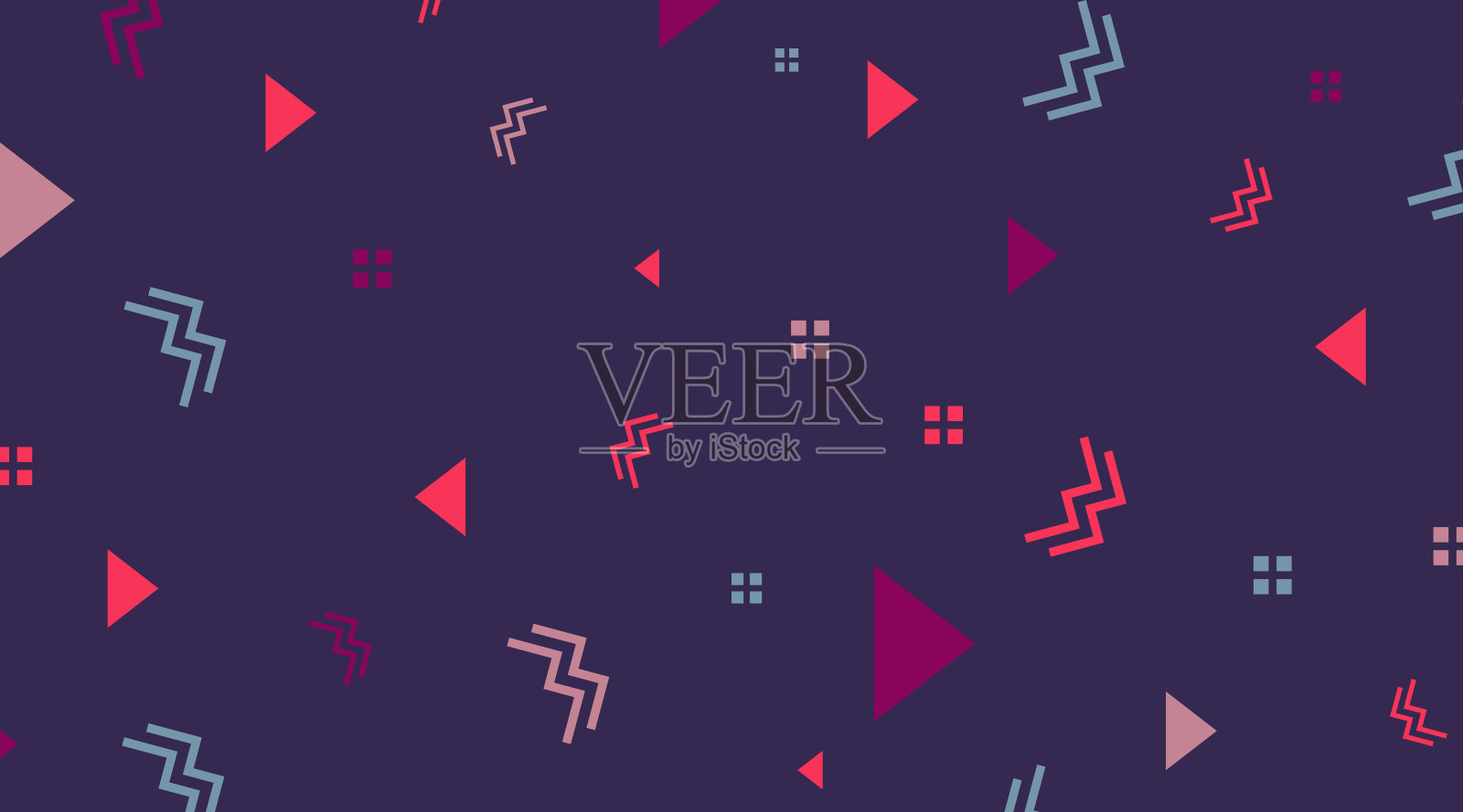 平坦的网页横幅背景插图插画图片素材