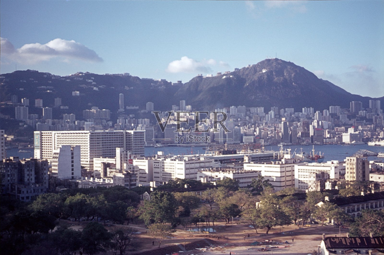 香港湾全景照片摄影图片