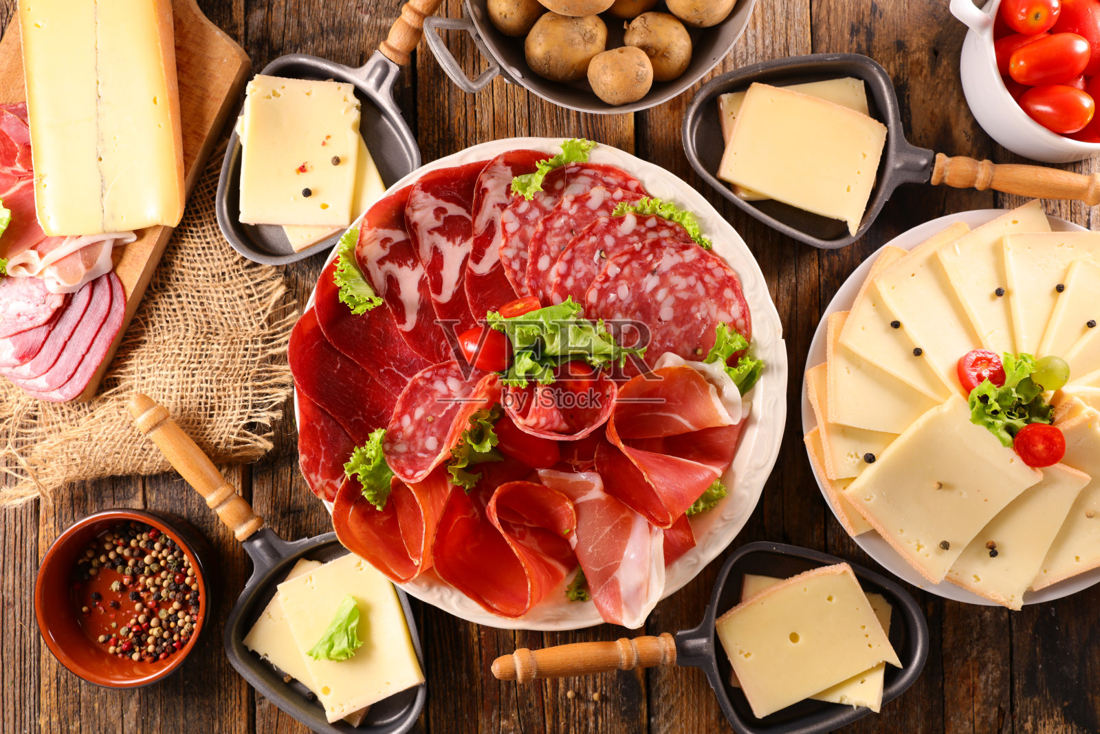 拉克莱特奶酪派对照片摄影图片