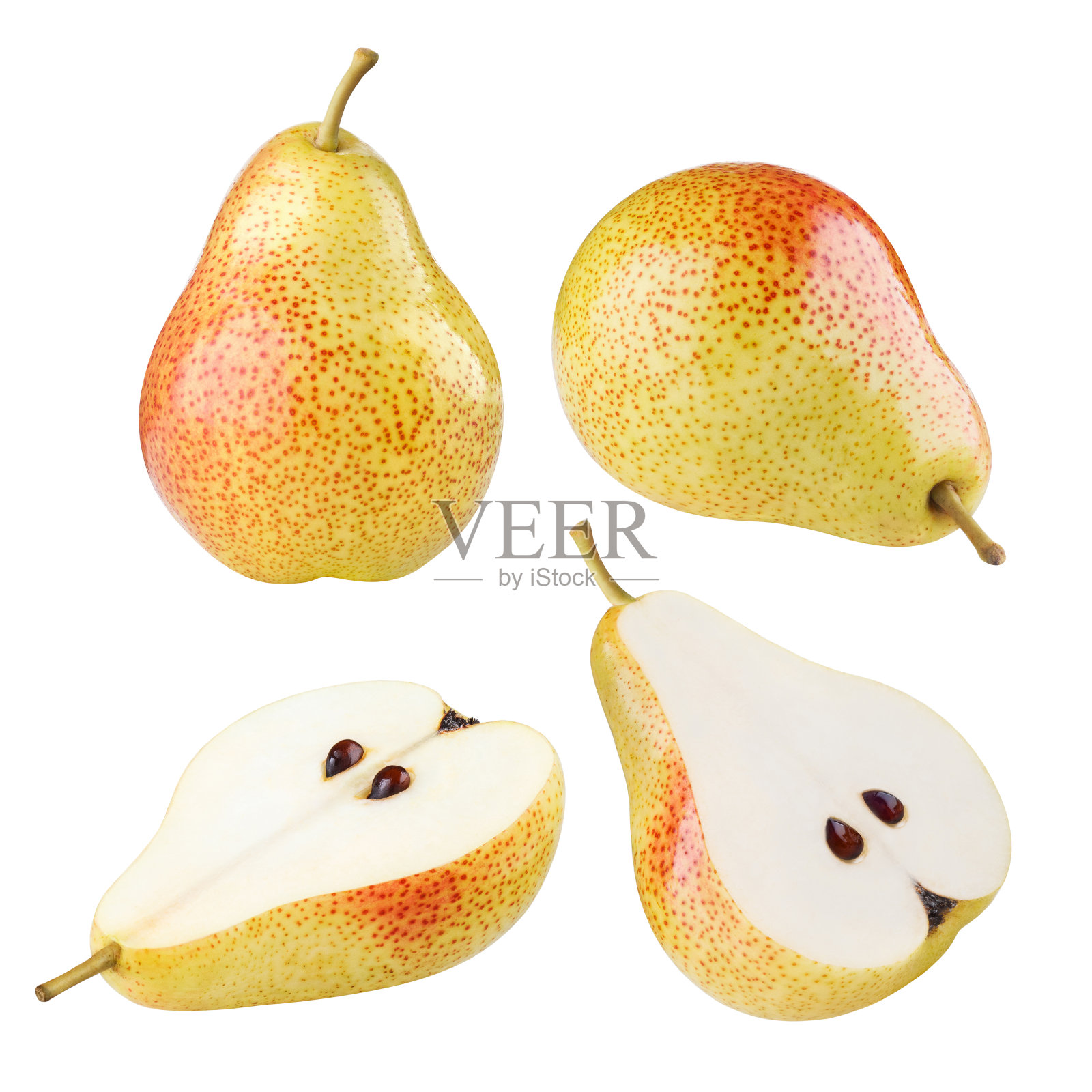 洁白可口的梨子照片摄影图片