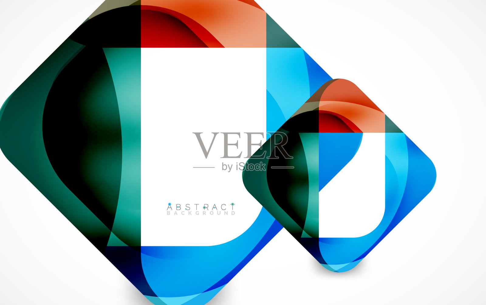 最小的背景抽象的正方形形状插画图片素材