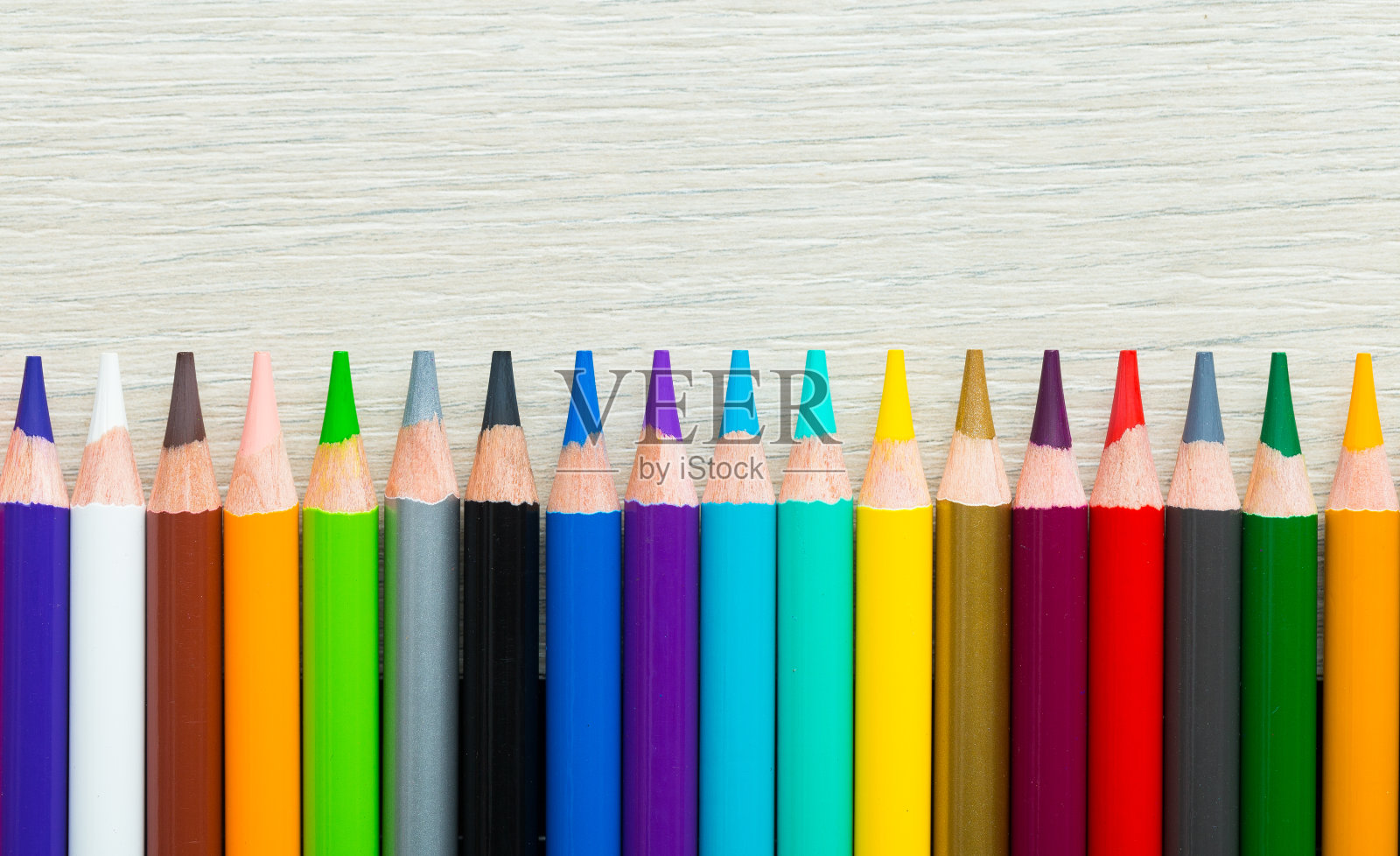 彩色铅笔孤立照片摄影图片