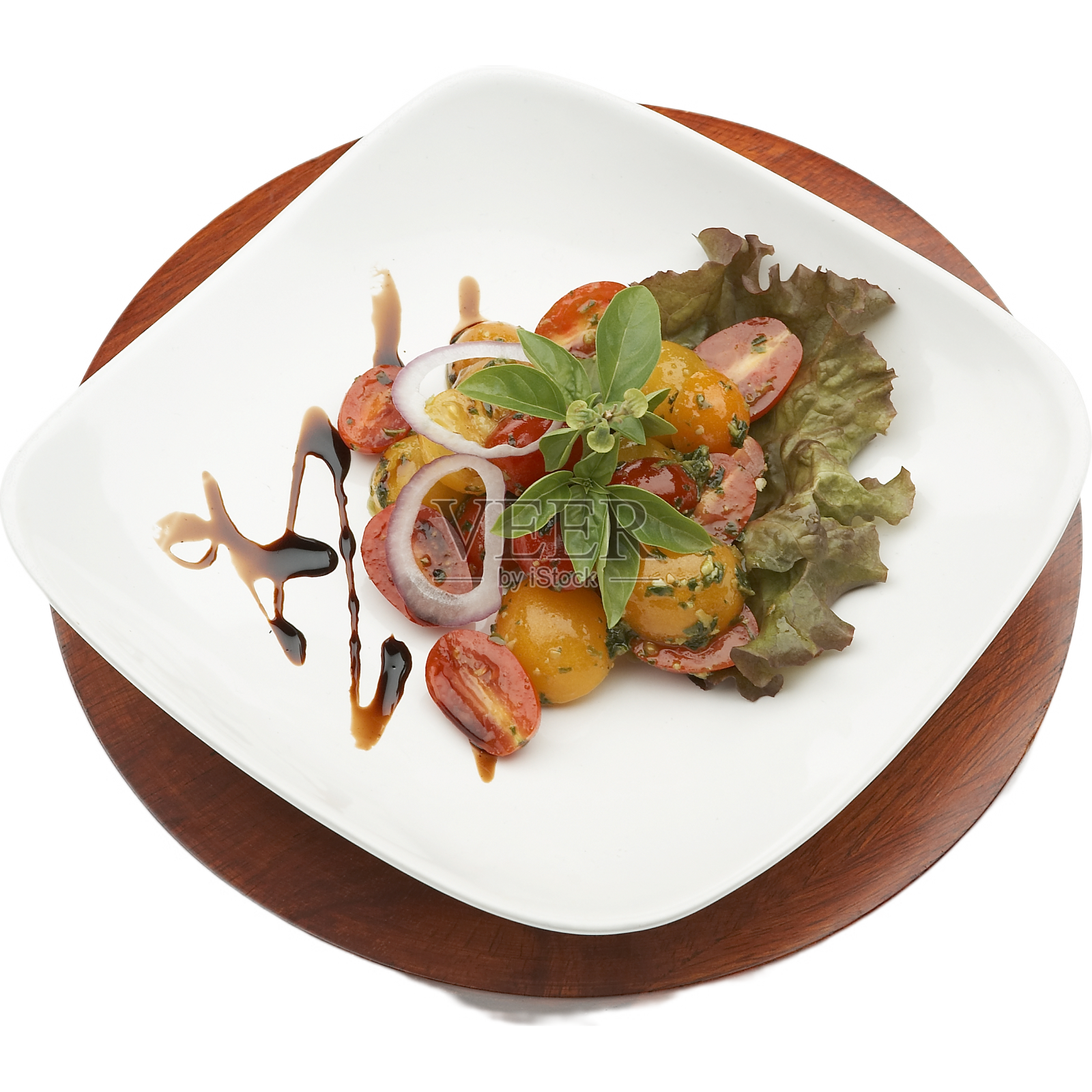 盘子里的蔬菜和肉设计元素图片