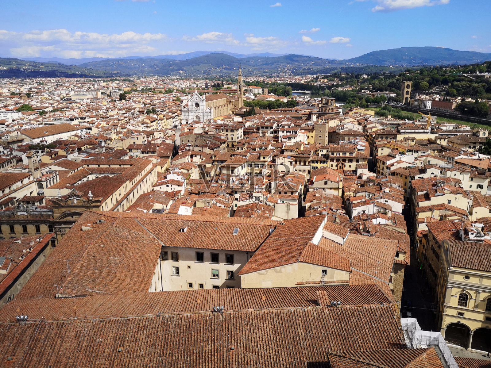 佛罗伦萨城市景观，托斯卡纳，意大利照片摄影图片