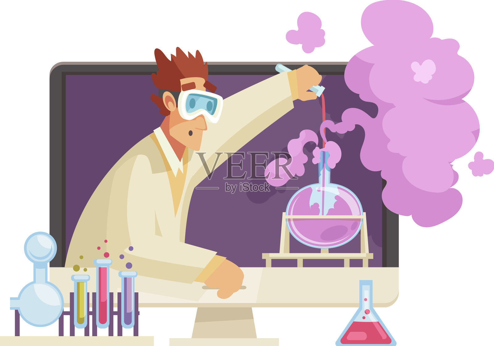 博主的卡通设计元素图片