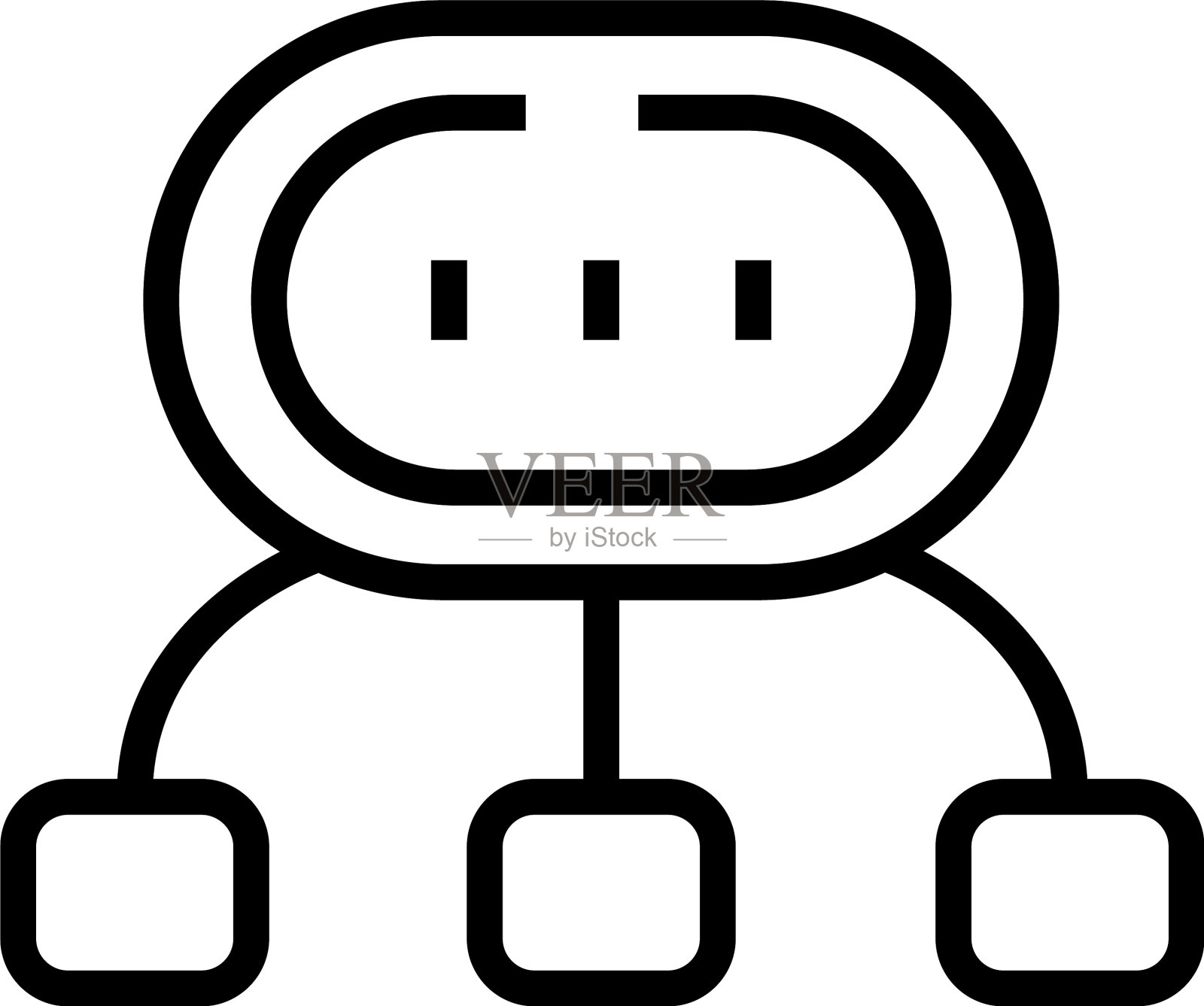 讲者方案图标提纲研讨会人插画图片素材