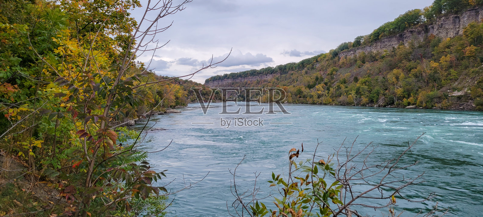 尼亚加拉峡谷自然保护区照片摄影图片