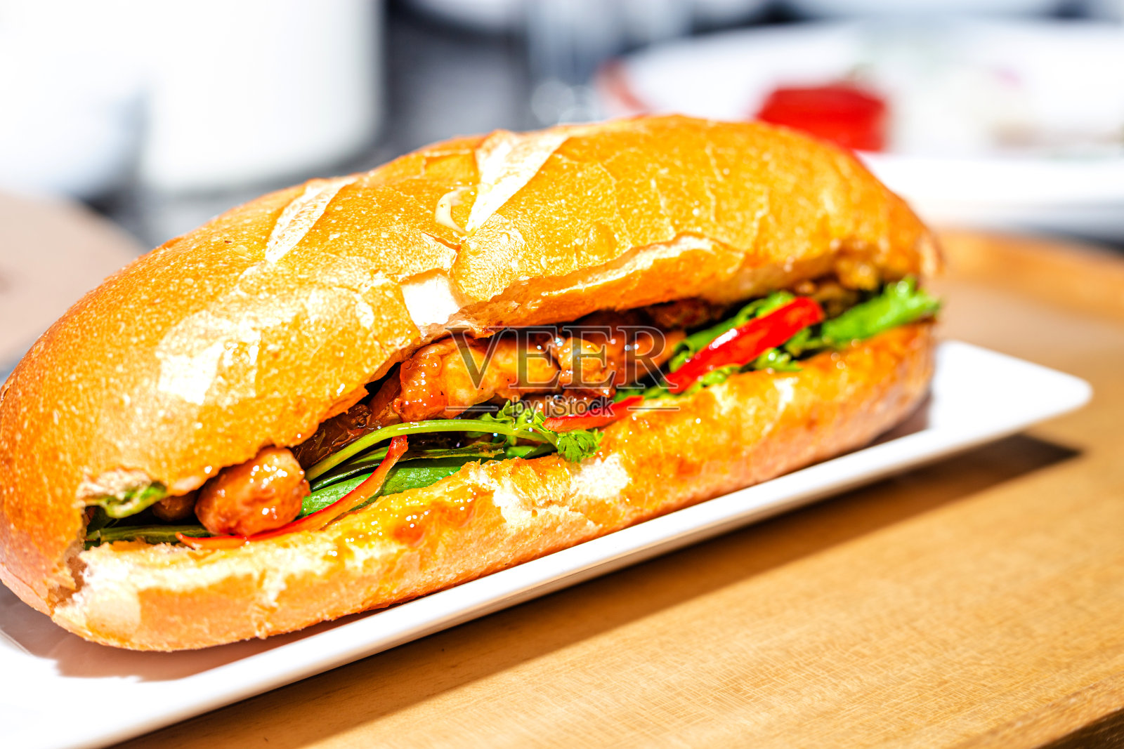 越南传统三明治照片摄影图片