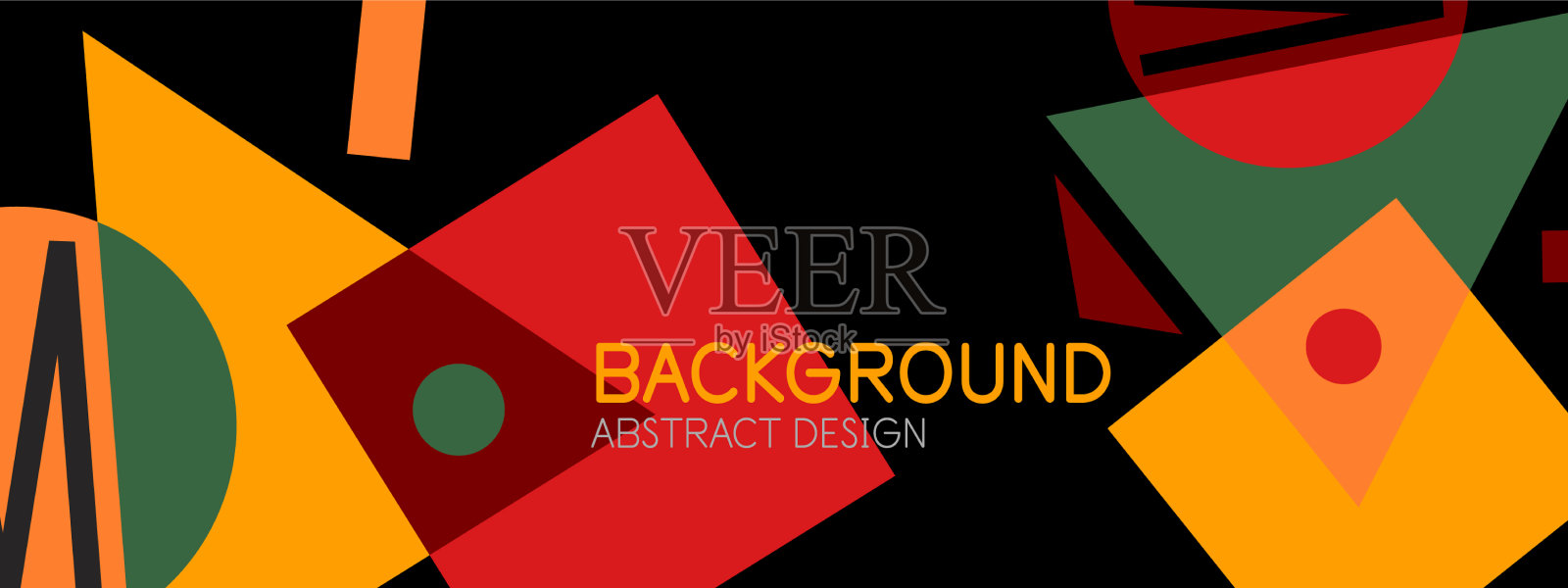 抽象的背景与块线几何插画图片素材