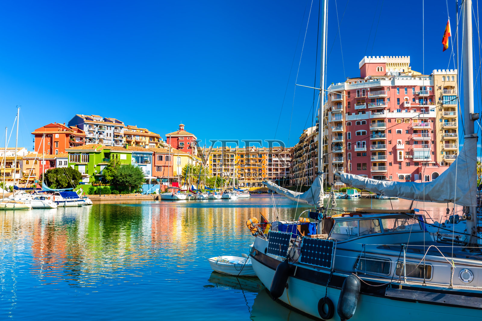 萨playa Valencia帆船照片摄影图片