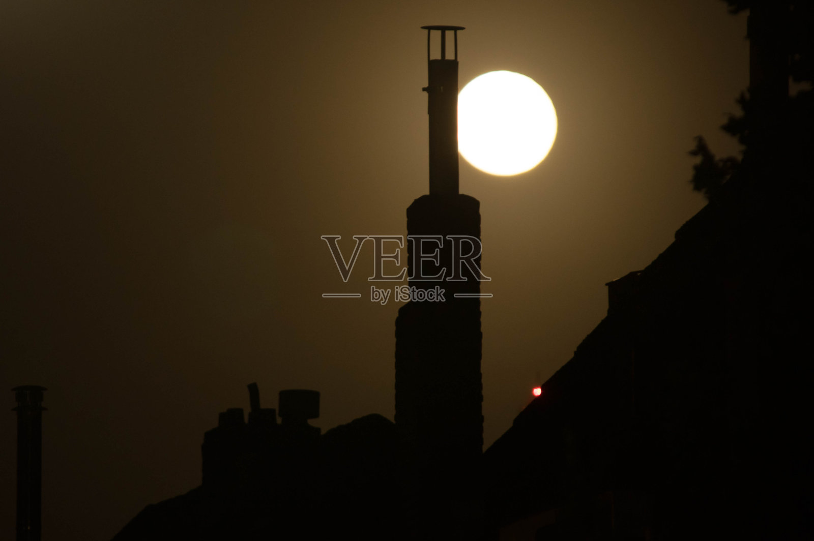 满月轮廓照片摄影图片