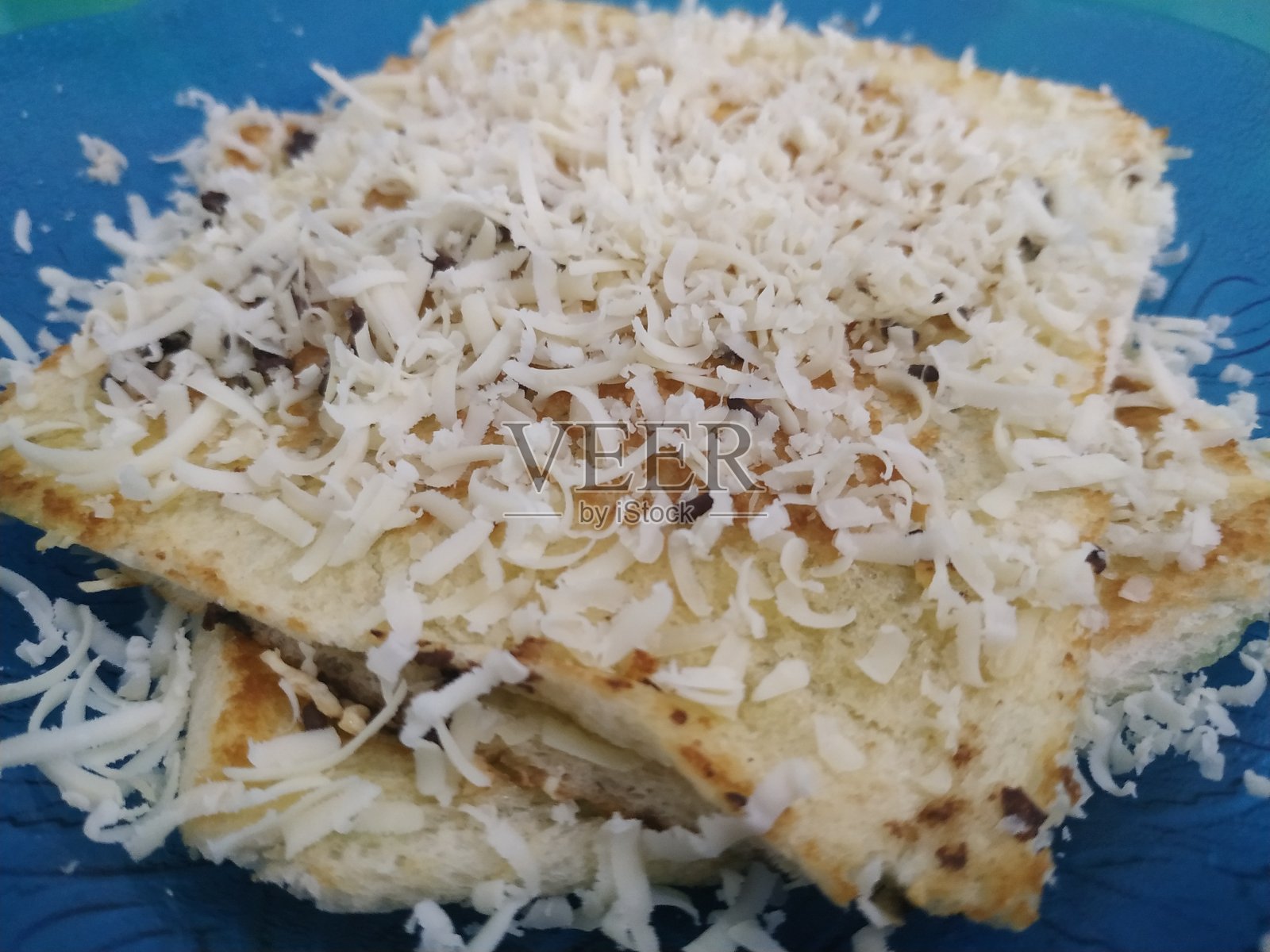 芝士烤面包照片摄影图片