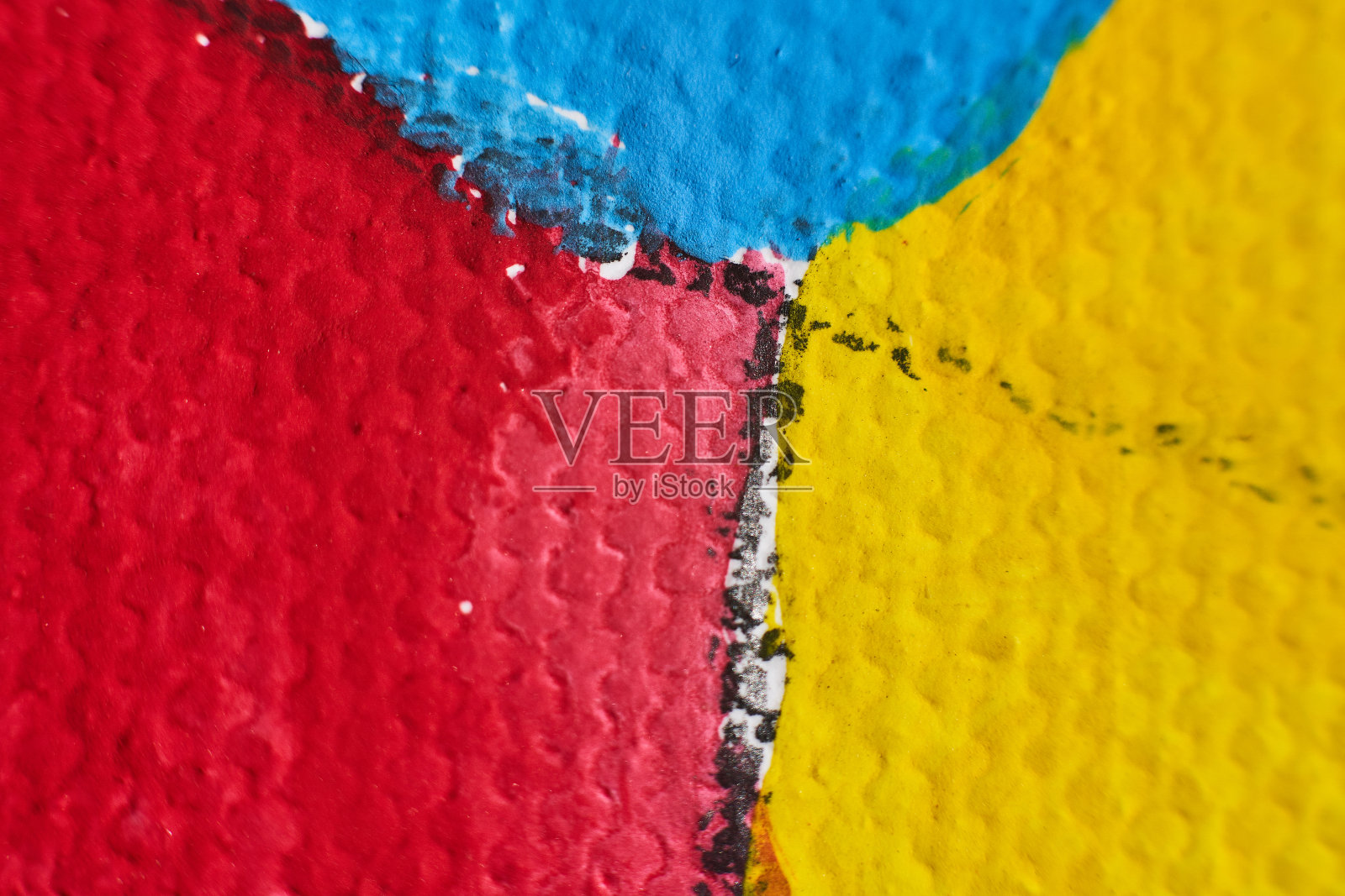 在画布上绘制宏视图照片摄影图片