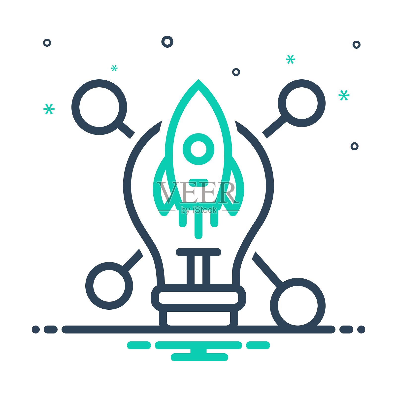 科学创新插画图片素材