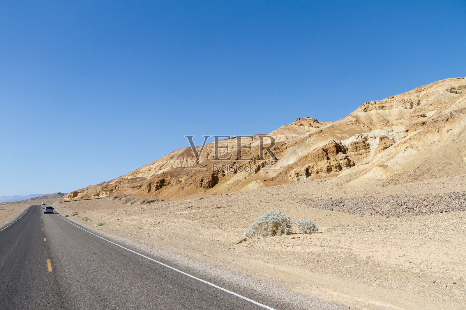 死亡谷的道路照片摄影图片