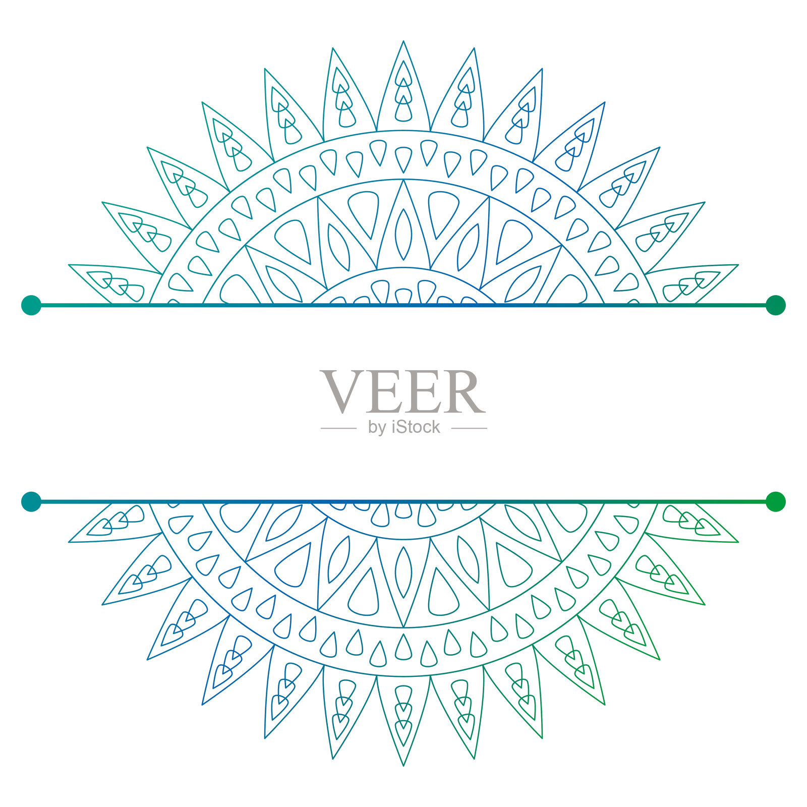 曼荼罗。插画图片素材