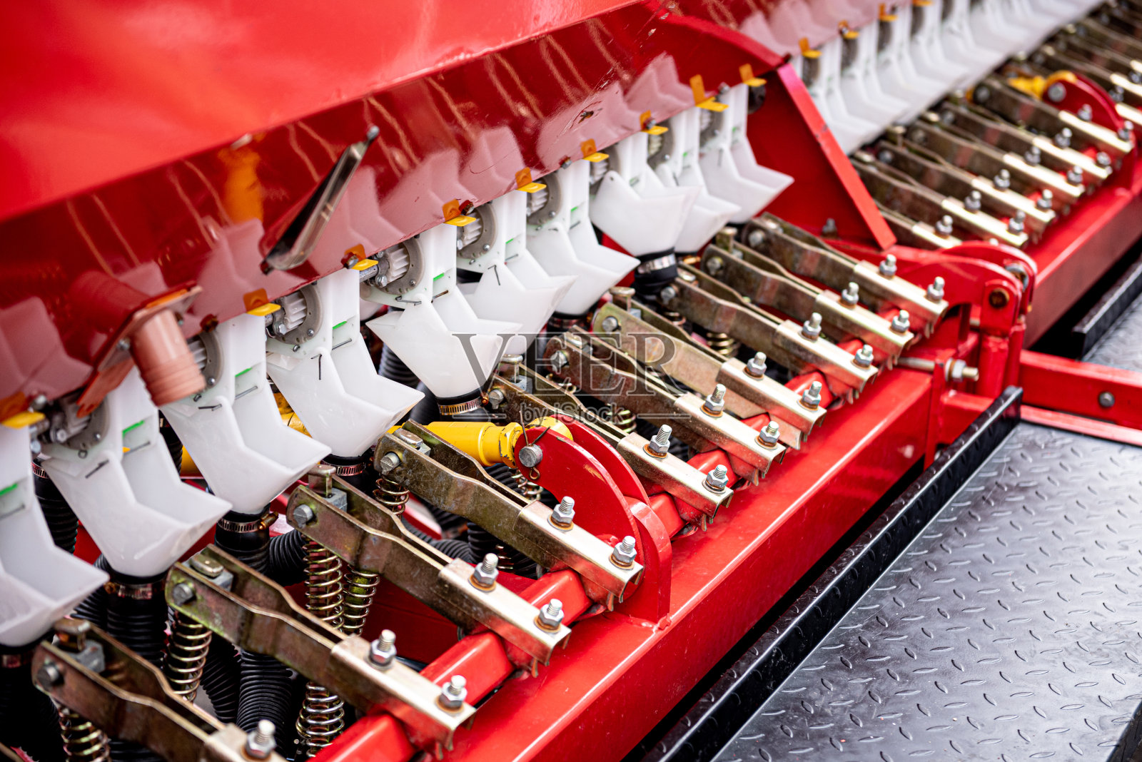 新型现代农业机械设备细节照片摄影图片