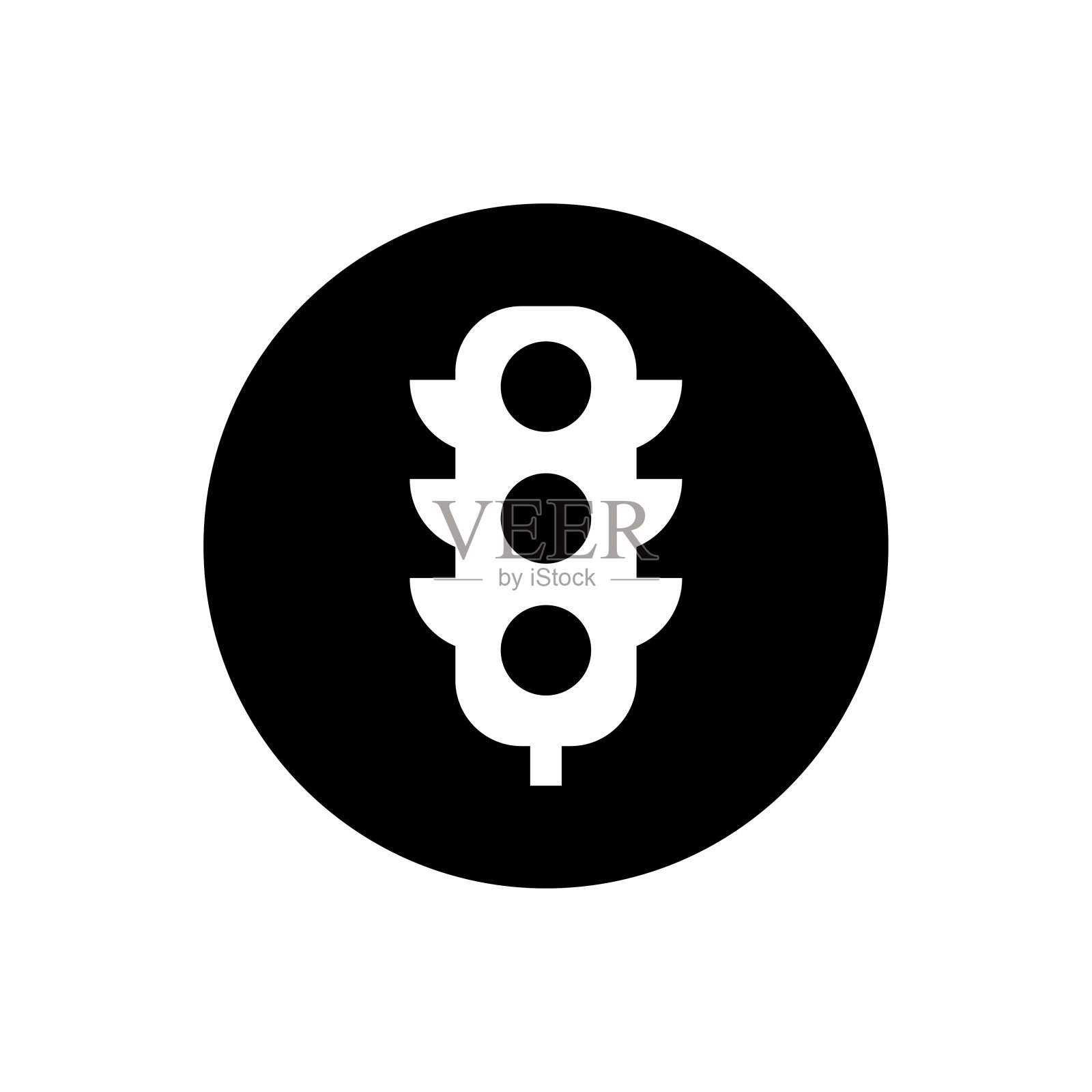 交通灯图标插图孤立矢量标志符号图标素材