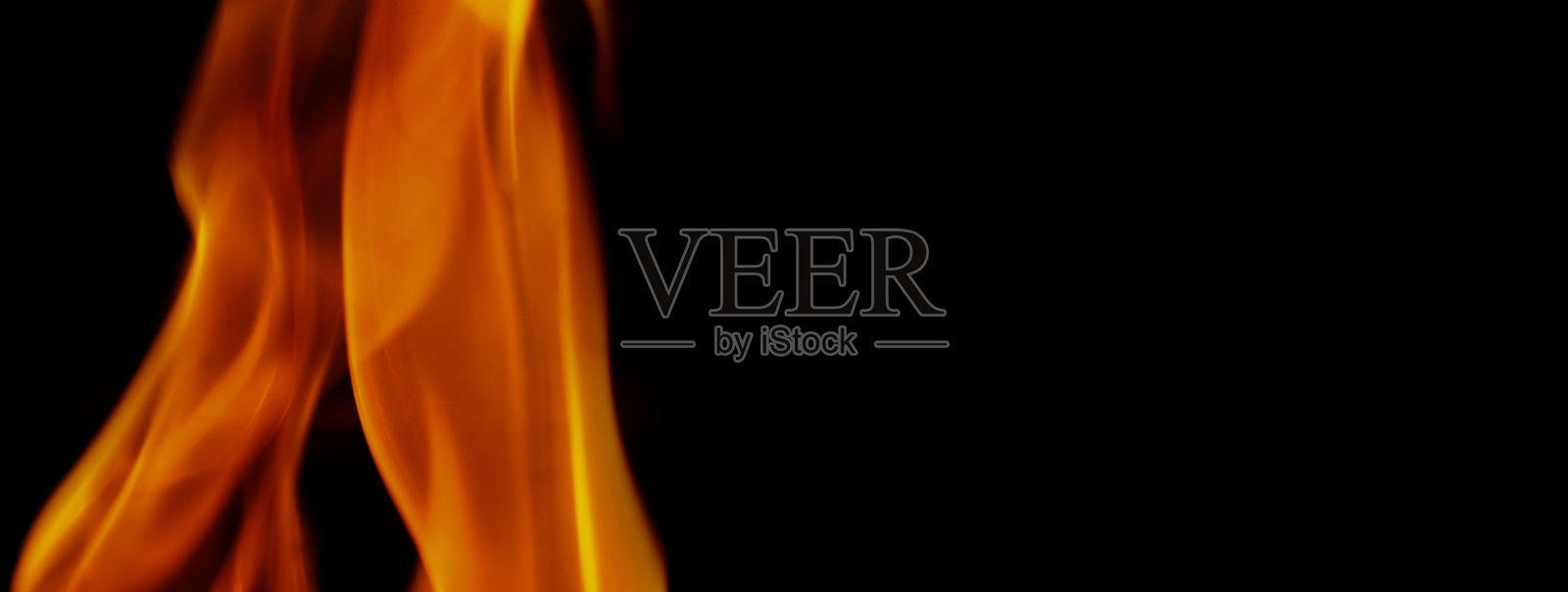 火的背景。抽象燃烧的火焰和黑色背景。代表燃烧的力量，指热、辣、诱惑、感官或燃烧的燃料。火灾事故烧毁了一切。照片摄影图片