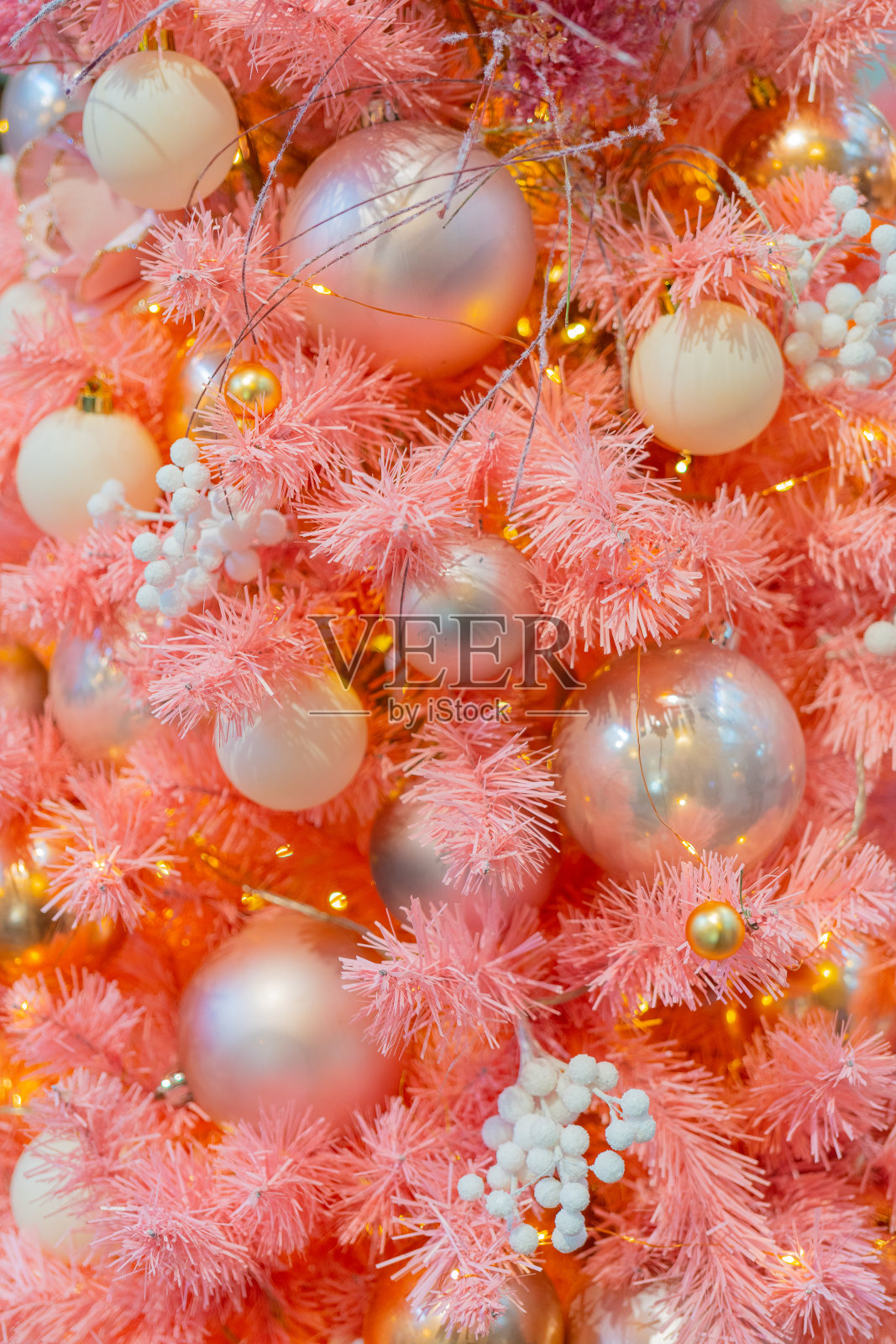 美丽的圣诞背景。照片摄影图片