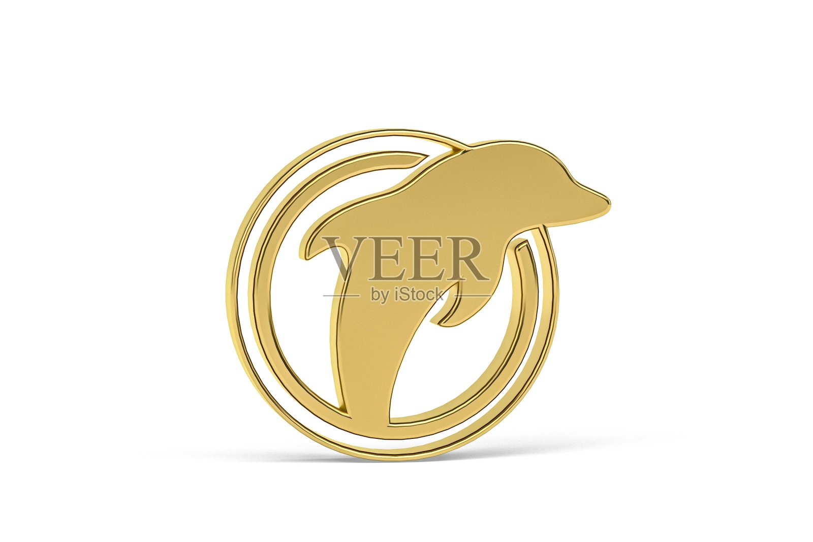 海豚图标照片摄影图片