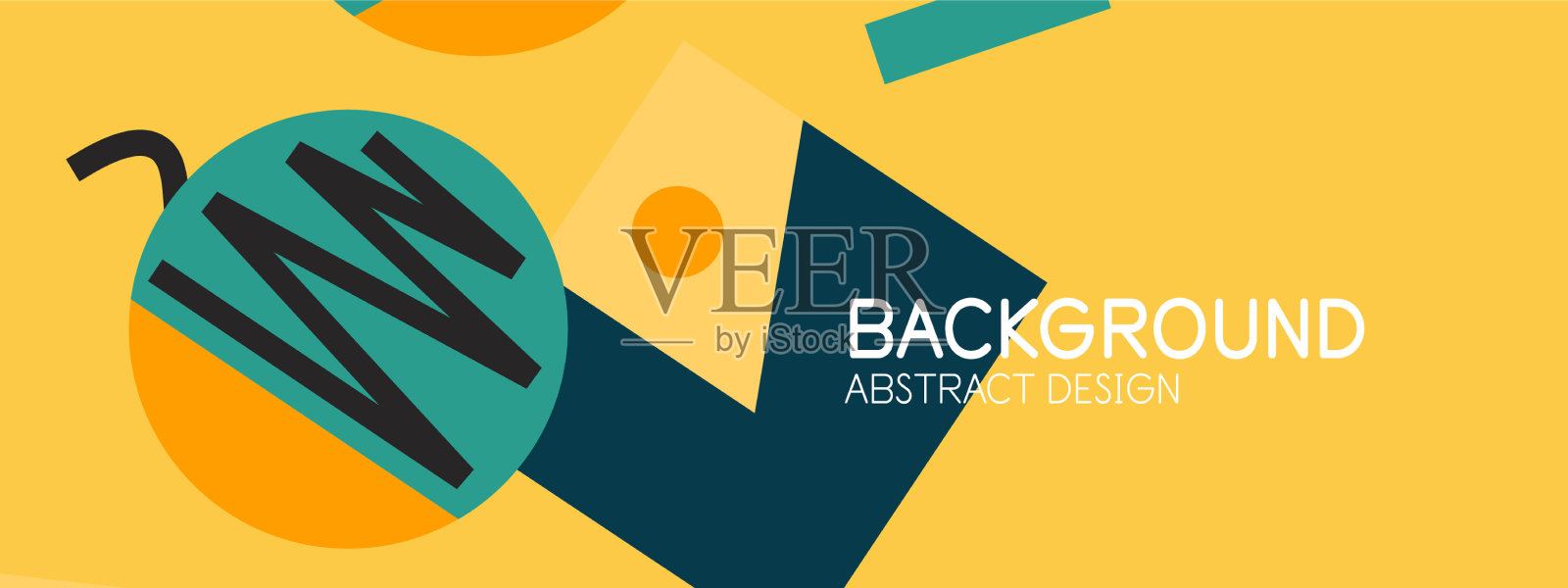 抽象的背景块线三角形插画图片素材